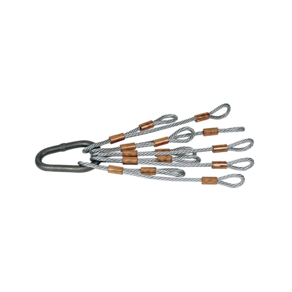 Condux 08549326 Multiple Pulling Harness, 1/4- 6-Way 14" Separation