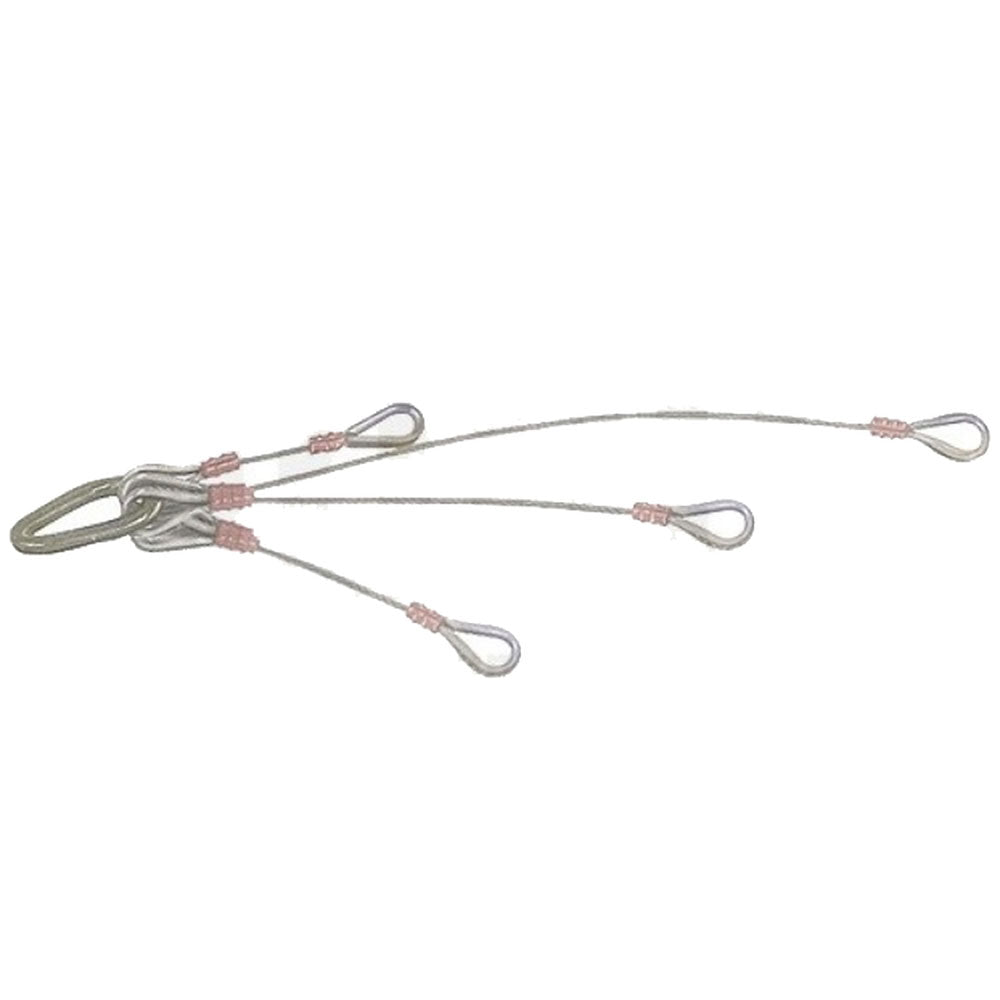 Condux 08569910 Multiple Pulling Harness, 1/4- 5-Way 14" Separation