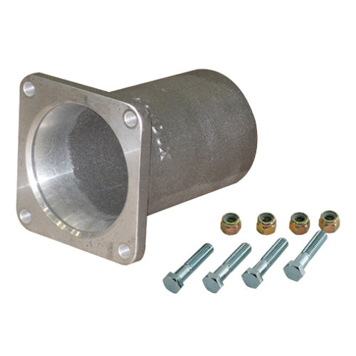 Condux 08934020 4" x 2.00" Aluminum Flexible Cable Guide Duct Adapter