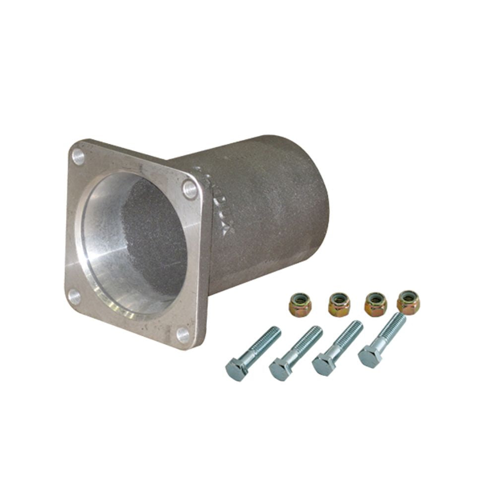 Condux 08935050 5" Duct Aluminum Flexible Cable Guide Duct Adapter