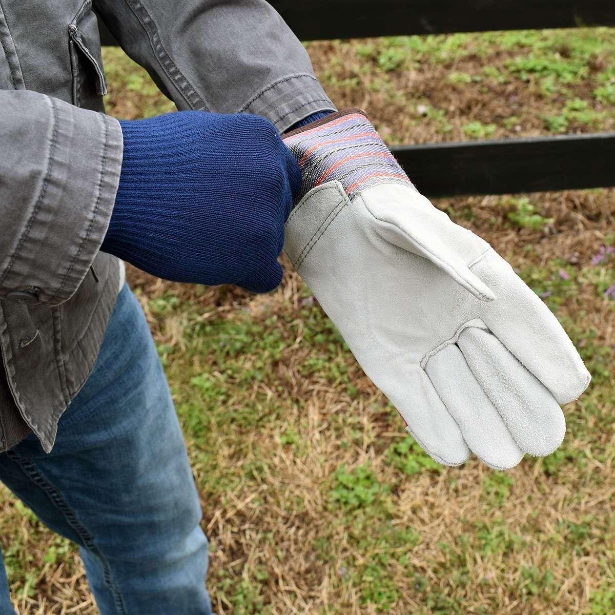 Cordova Safety FB-C3830 13 Gauge Thermastat Hollow-Cor Polyester Machine Knit Glove Blue - 3