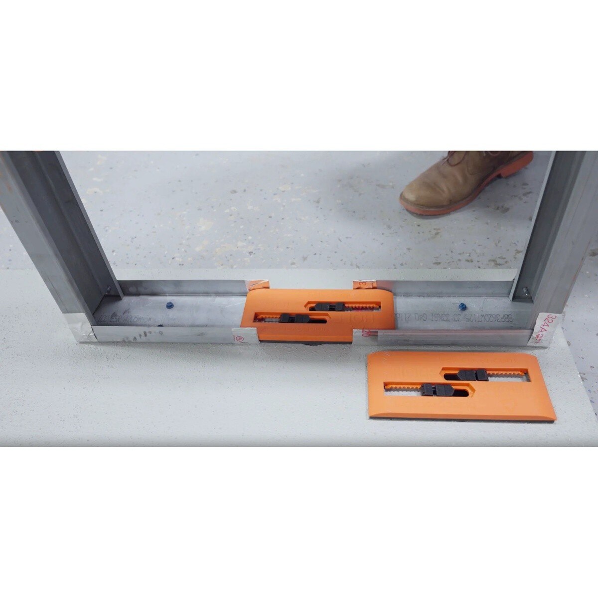 CoverMe RT30-040 2" to 3.5" Adjustable Small Rectangle Hole Cover 3.5" x 8.3" - 4