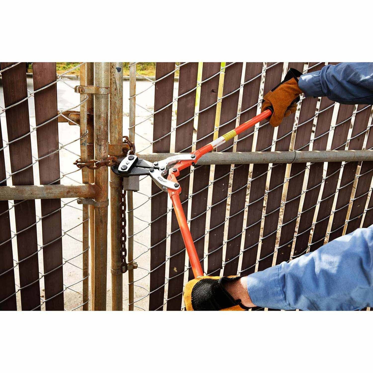 Crescent 0190MCPA-02 24" PowerPivot Center Cut Double Compound Action Bolt Cutter - 4