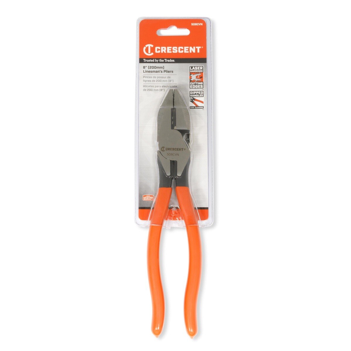 Crescent 5428CVNB PLIER, 8", DIAGONAL, HEAVY DUTY, BULK/24 - 3