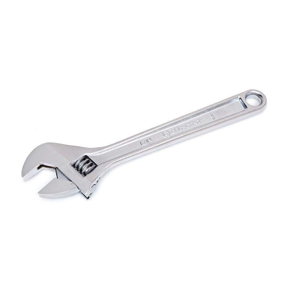 Crescent AC2812VS 2-Piece Adjustable Wrench Set, Satin Chrome, 8 in. and 12 in. (Set of 2) - 3