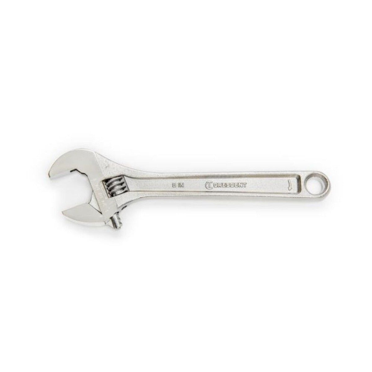 Crescent AC28BKB ADJ WRENCH, 8", CHROME, BULK/24