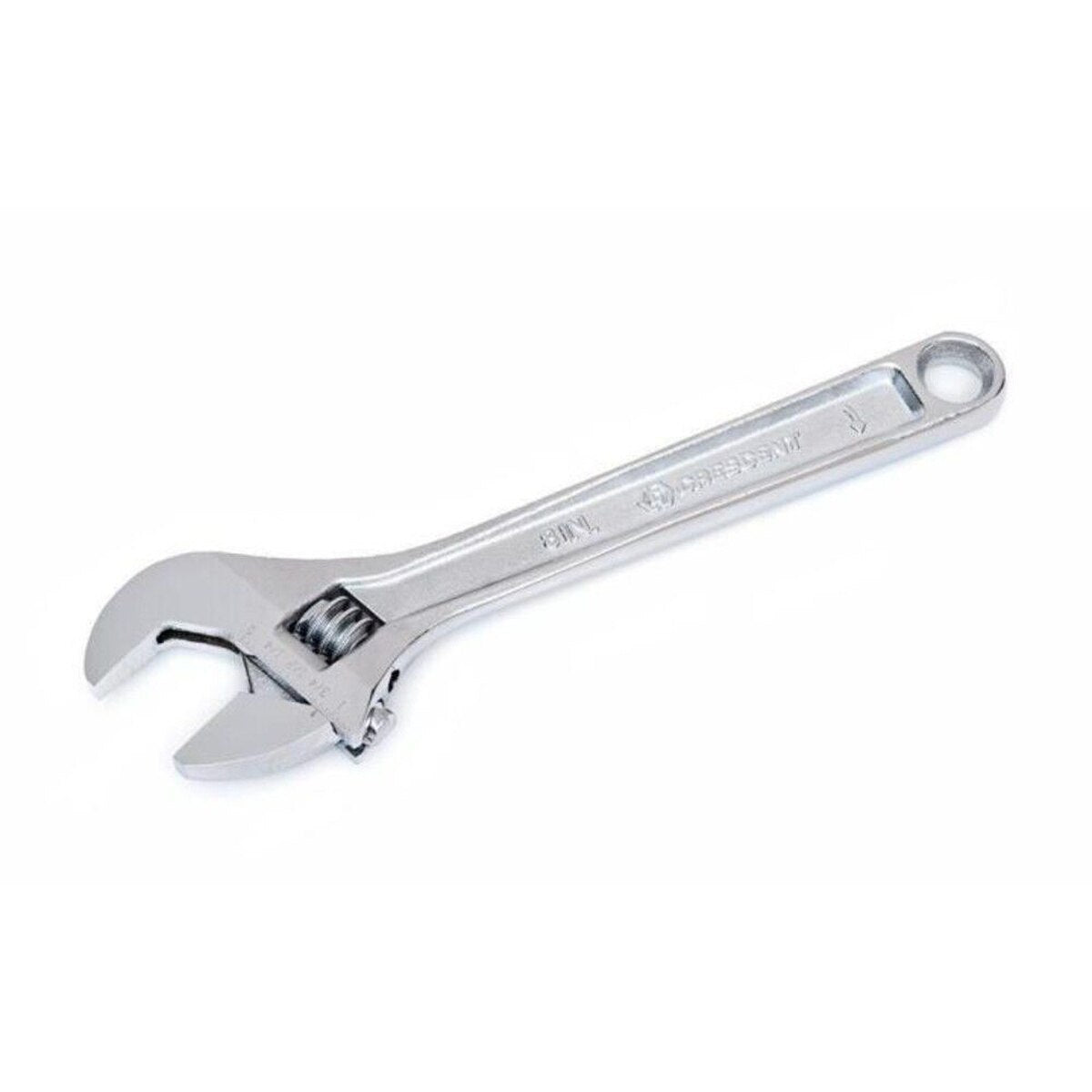 Crescent AC28BKB ADJ WRENCH, 8", CHROME, BULK/24 - 2