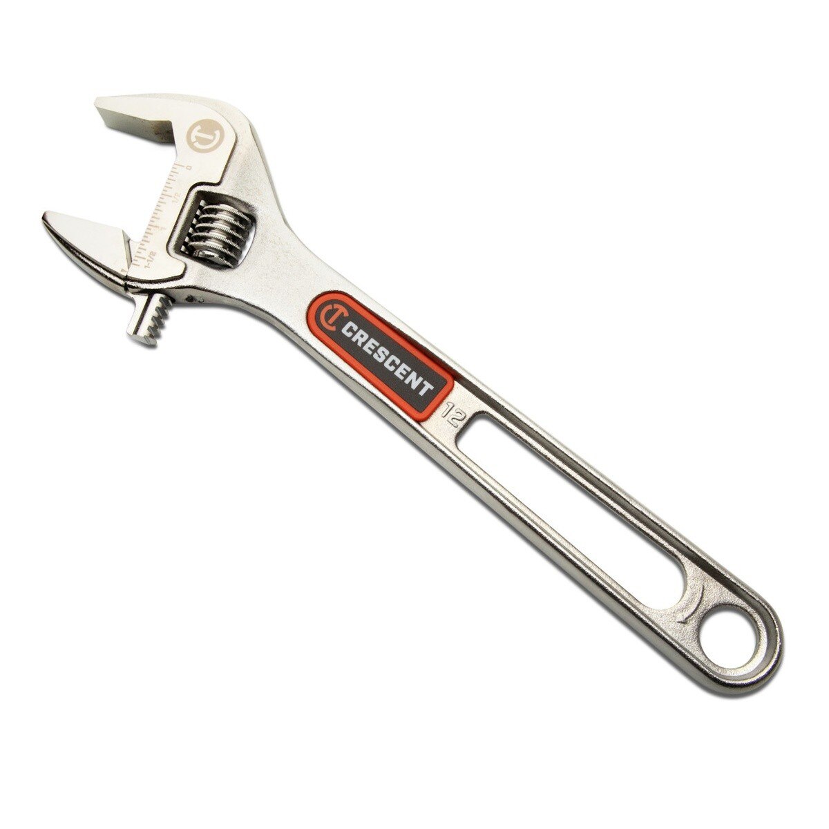 Crescent AC312VS 12" Chrome Quick-Fit-Jaw Adjustable Wrench