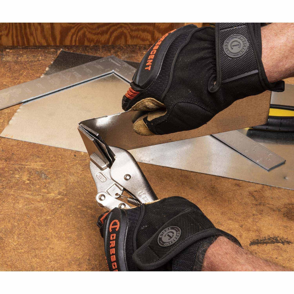 Crescent C8SMVN 8" Plier Locking Sheet Metal Clamp - 3