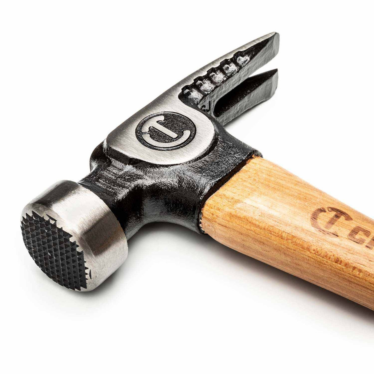 Crescent CHFRAM22 22 oz. Wood Milled-Face Framing Hammer - 4