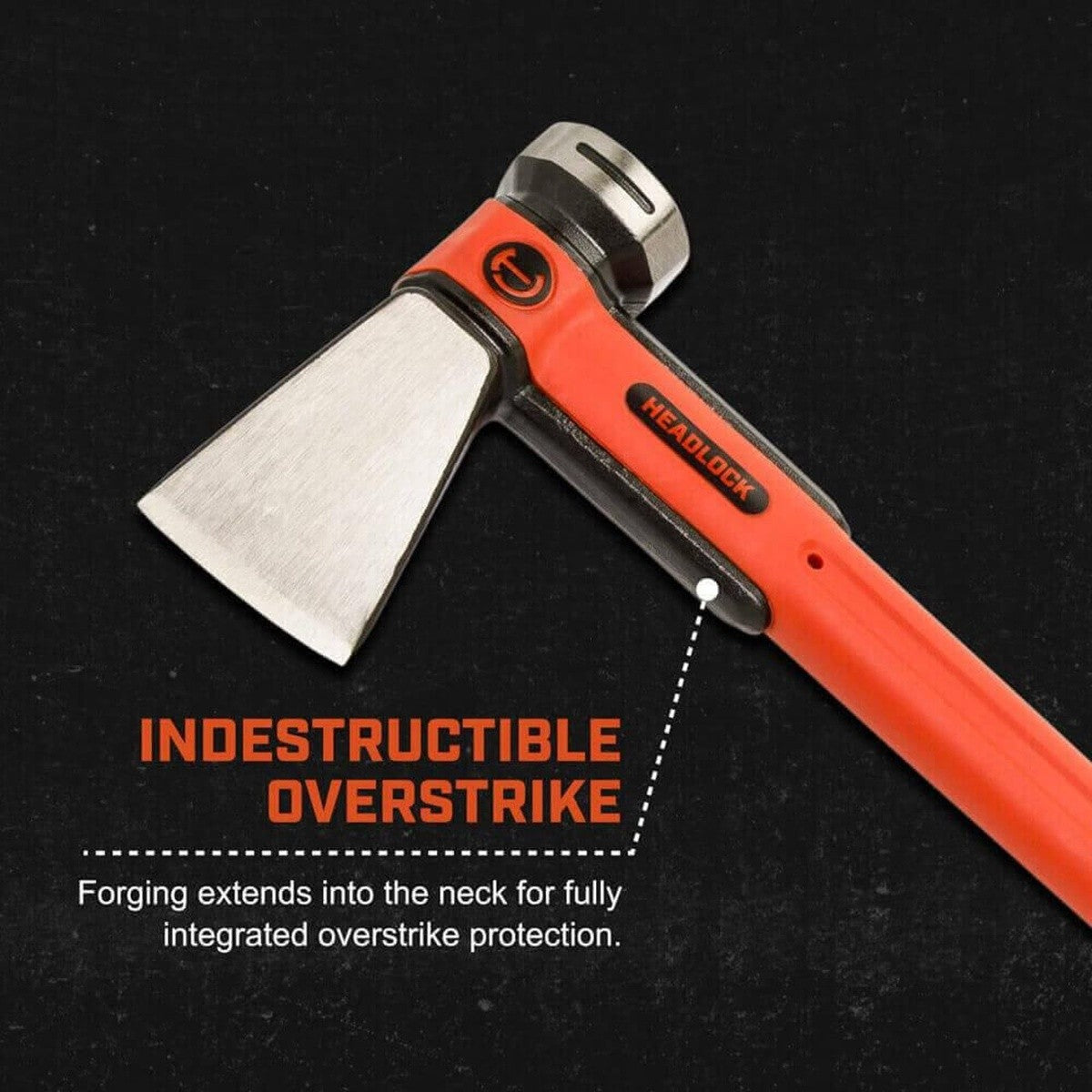 Crescent CMAUL8 8 lb HEADLOCK Fiberglass Splitting Maul with 36 in Overall Length - 4