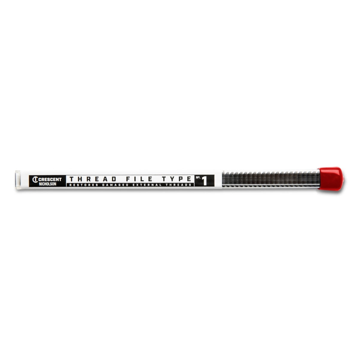 Crescent CTFTR1RBG 8.75" Thread Restoring File for Regular Bolt Threads Black Oxide - 3