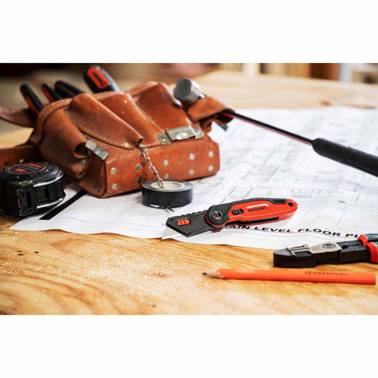 Crescent CTKF3 Folding Utility Knife - 8