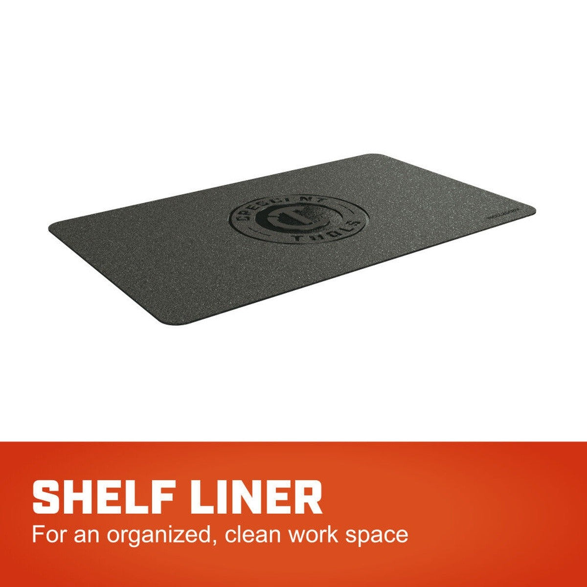 Crescent Tools IUCSL20CBM RAILWORKS Utility Cart PVC Foam Shelf Liners 22.1" x 36.42" Black (20 Pack) - 3