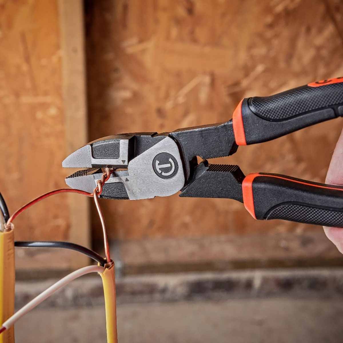 Crescent Z20509CG 9-1/2" Z2 Dual Material Lineman's Pliers - 12