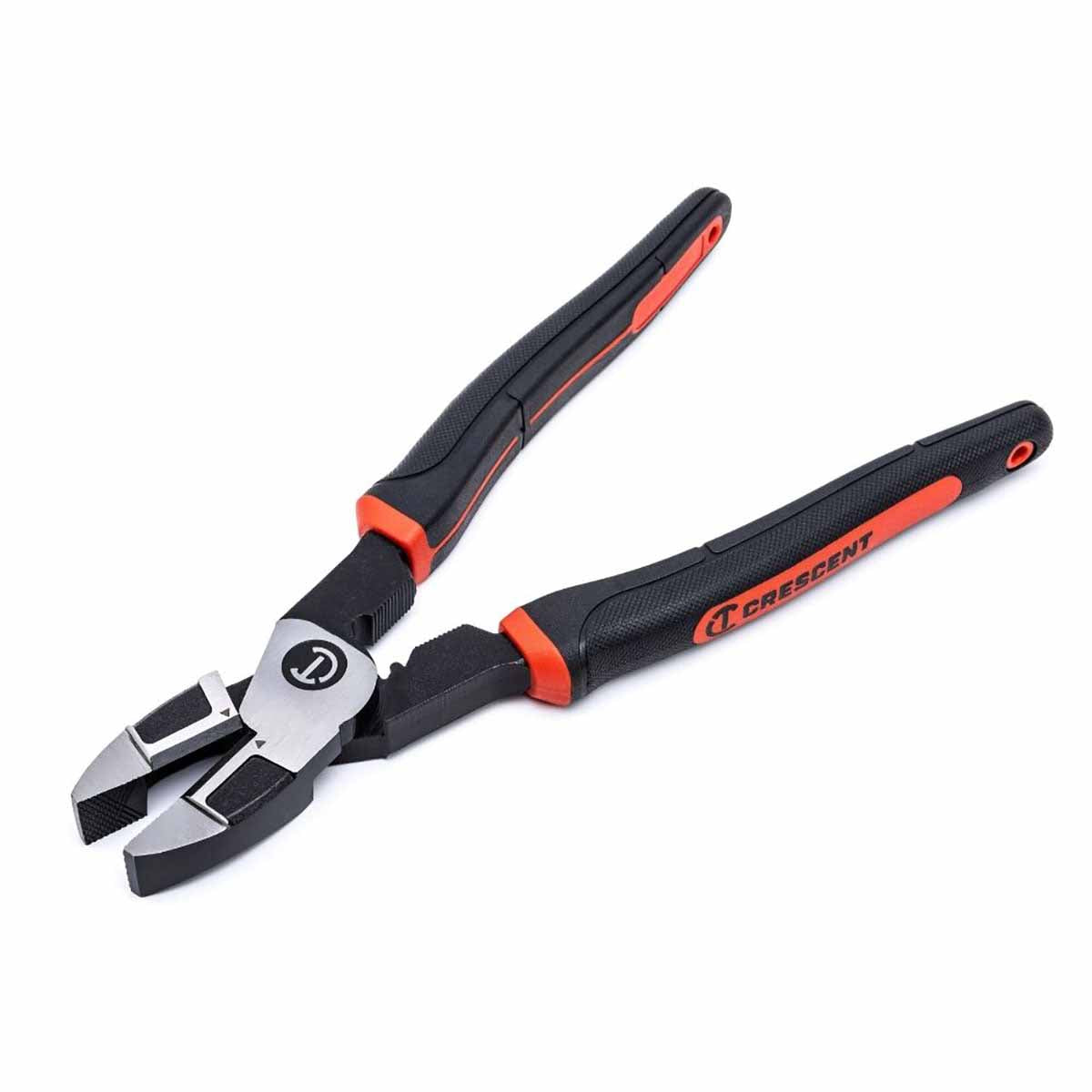 Crescent Z20509CG 9-1/2" Z2 Dual Material Lineman's Pliers - 3
