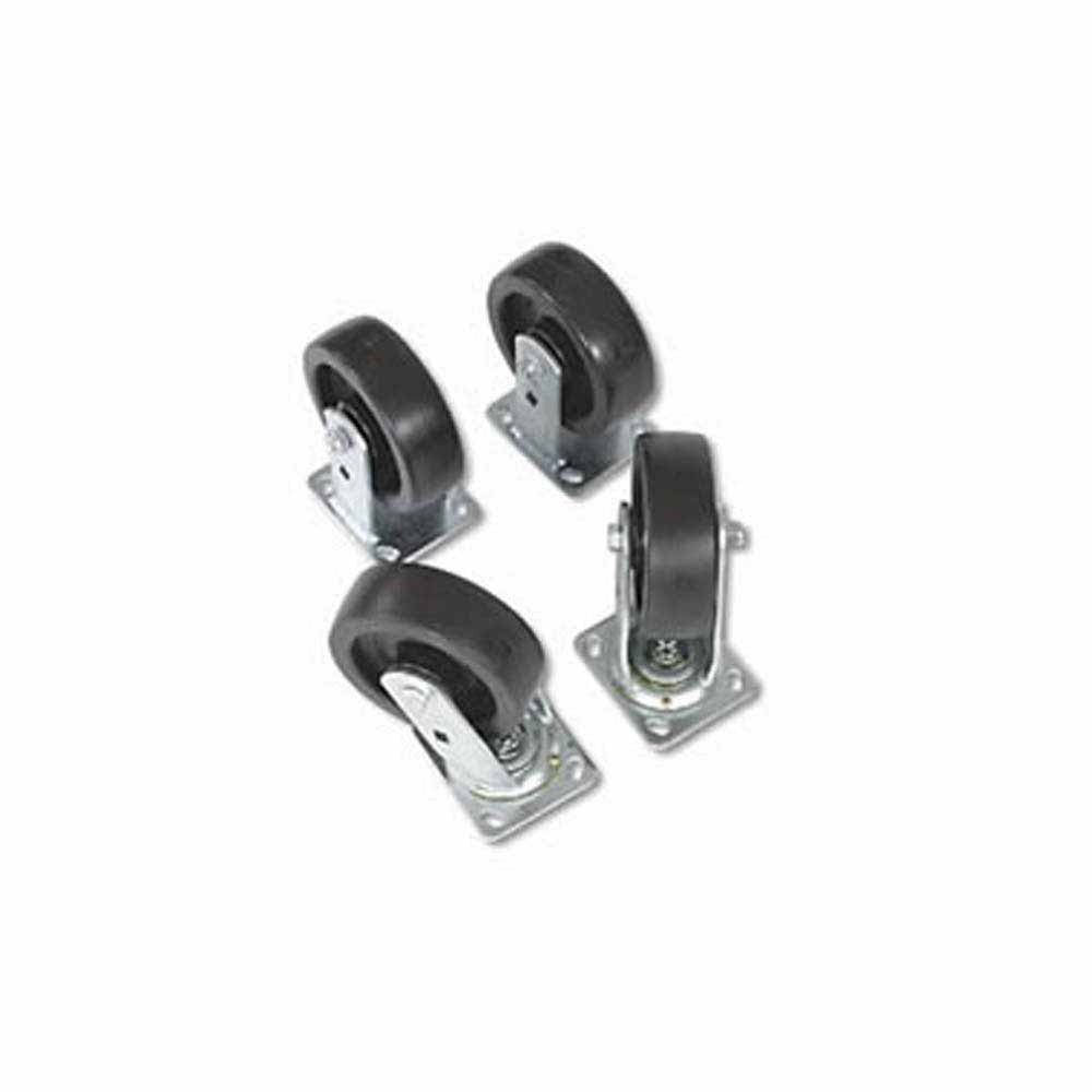 Current Tools 506 4 Piece Caster Set (2 Fixed, 2 Swivel)