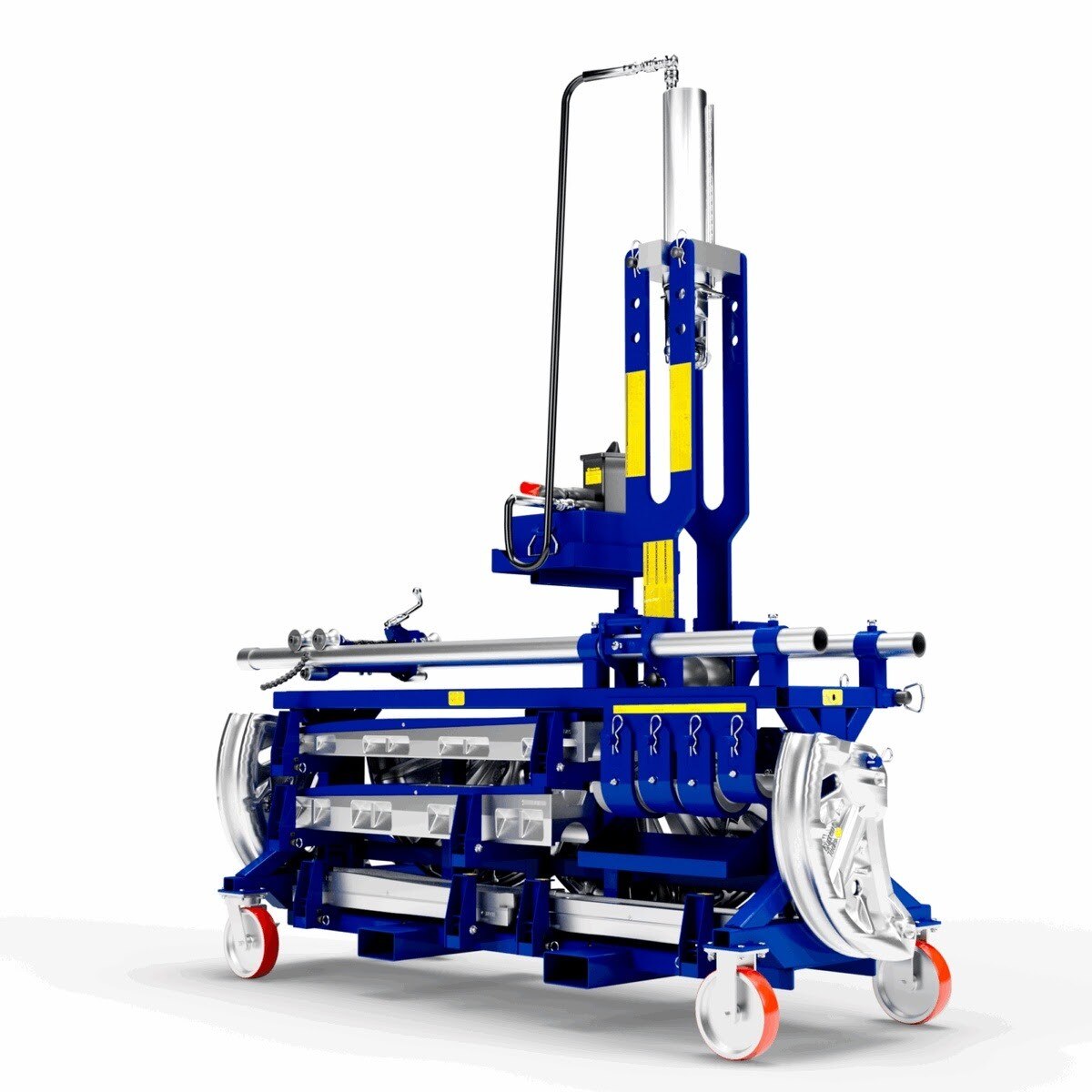 Current Tools 254P-252 Hydraulic Bending Package for 2 1/2 to 4 in. Conduit with 252 Mobile Bending Station and 292 Electric Hydraulic Pump - 4