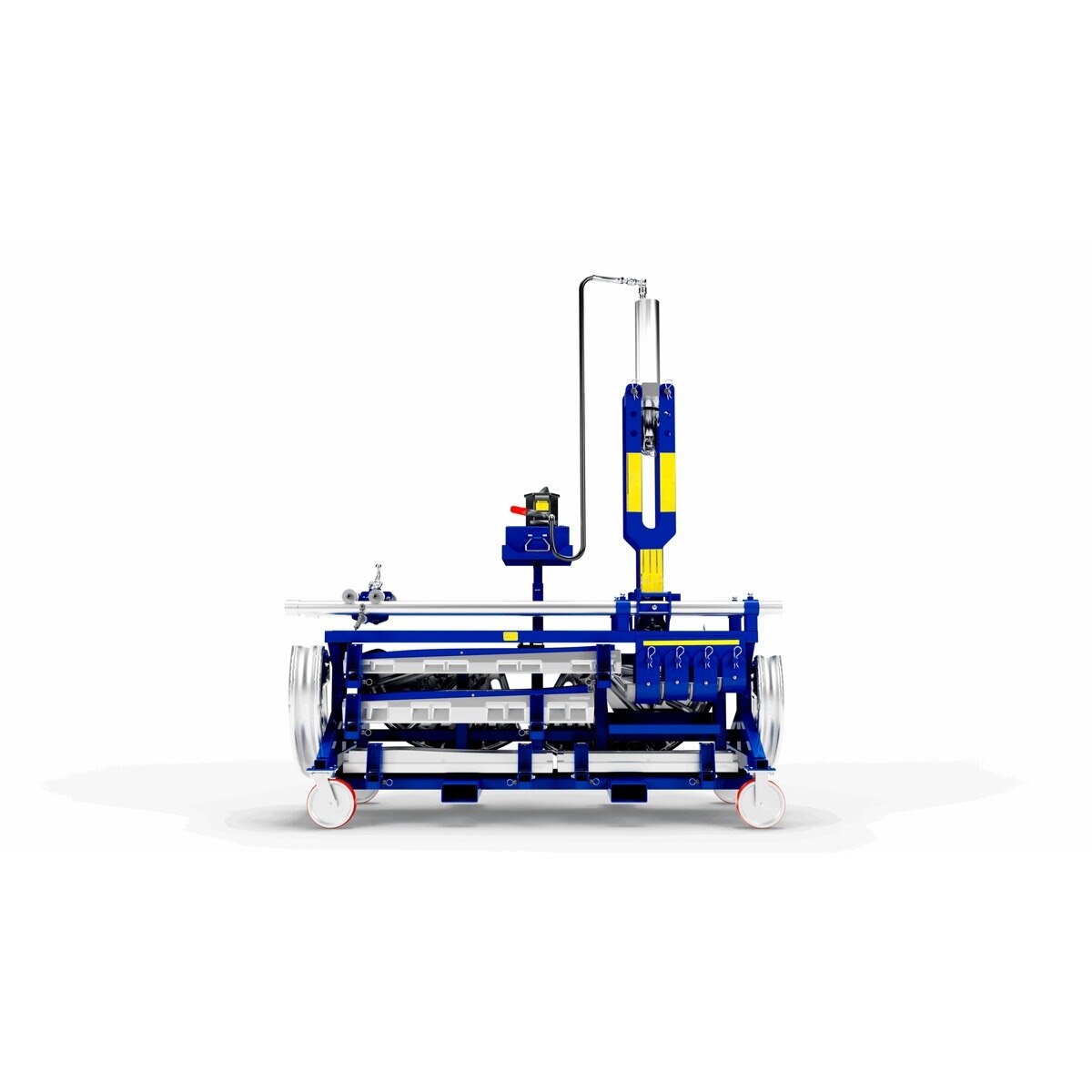 Current Tools 254P-252 Hydraulic Bending Package for 2 1/2 to 4 in. Conduit with 252 Mobile Bending Station and 292 Electric Hydraulic Pump - 5
