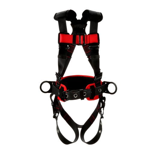 DBI Sala 1161309 Protecta Construction Style Positioning Harness, Black, Medium/Large