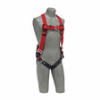 DBI Sala 1191383 Welders Harness Tongue Buckle Straps Medium/Large, Red/Black