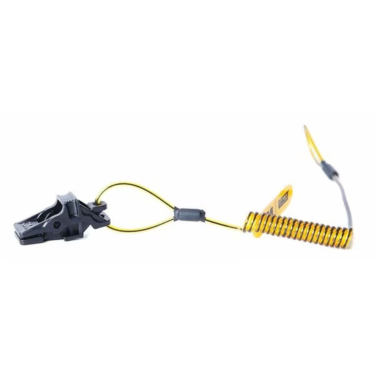 DBI Sala 1500178 Hard Hat Coil Tether with Clips 5 1/2 in. 4 lb Capacity (10 Pack)