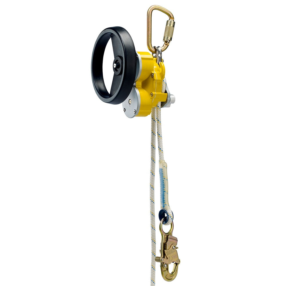 DBI Sala 3327200 200' Rollgliss R550 Rescue and Descent Device, Yellow
