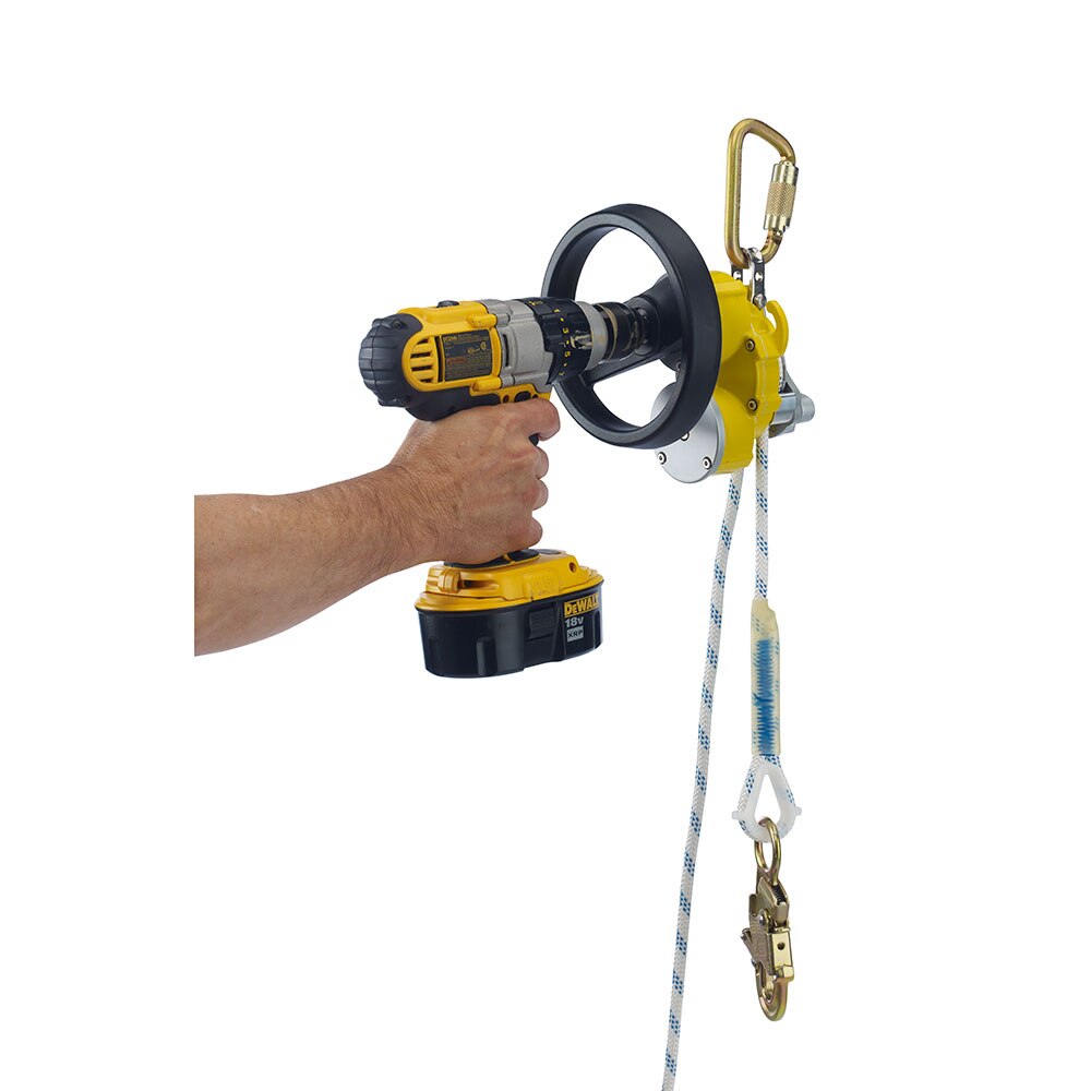 DBI Sala 3327200 200' Rollgliss R550 Rescue and Descent Device, Yellow - 2