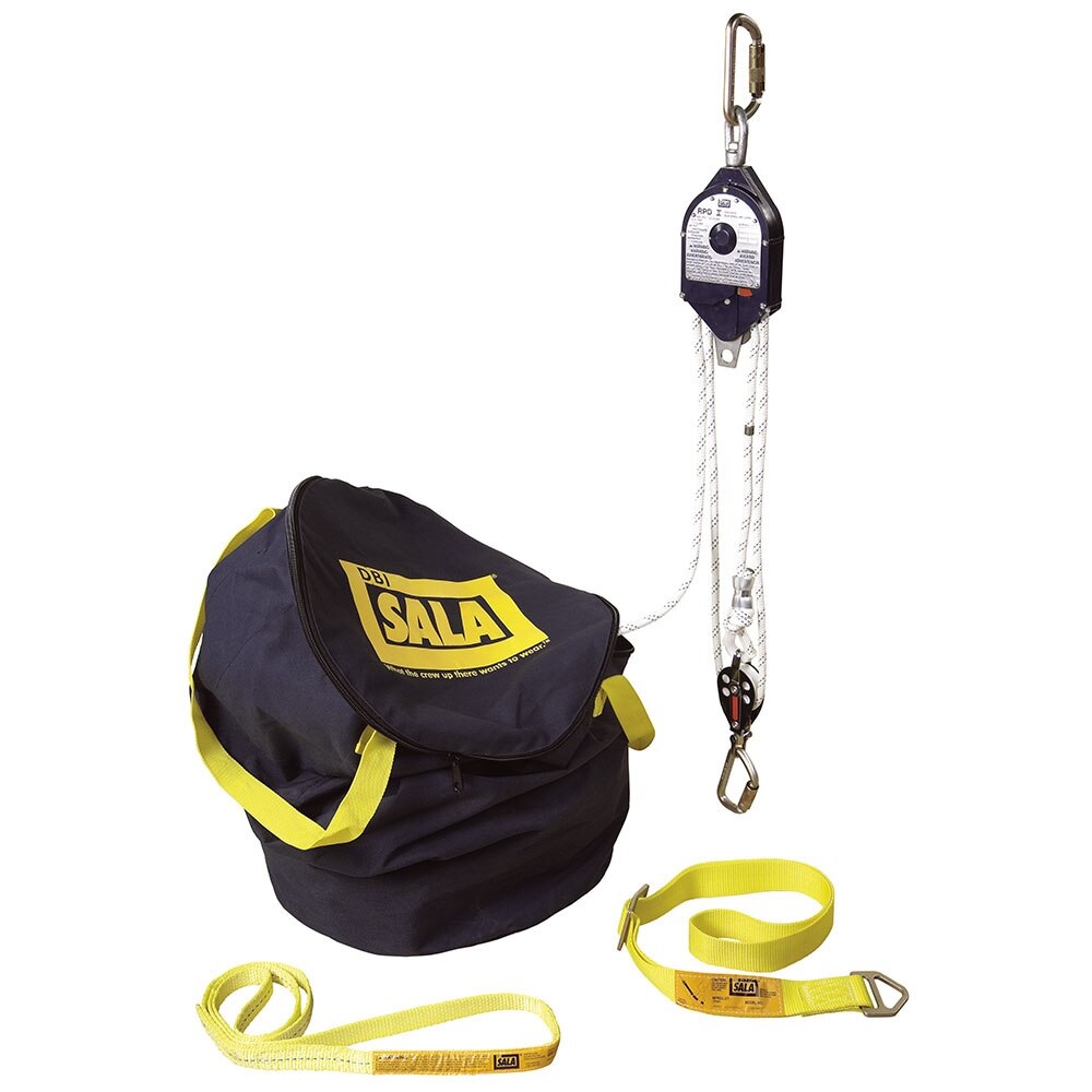 DBI Sala 3602100 Rollgliss RPD Rescue Positioning Device, 4:1 Ratio - 3