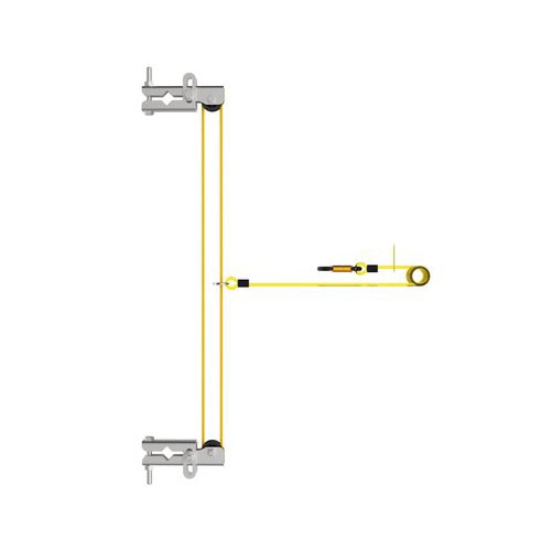 DBI SALA 6100566 Stainless Steel Ladder Anchor Tagline - 4