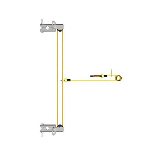 DBI SALA 6100566 Stainless Steel Ladder Anchor Tagline - 4