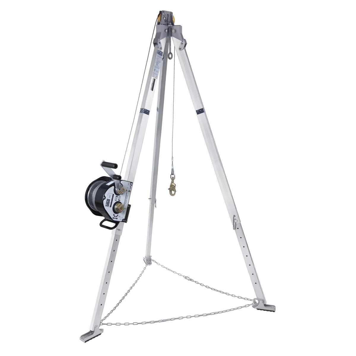 DBI Sala 8000140 Confined Space Aluminum Tripod for Entry and Rescue (7100327929) - 2