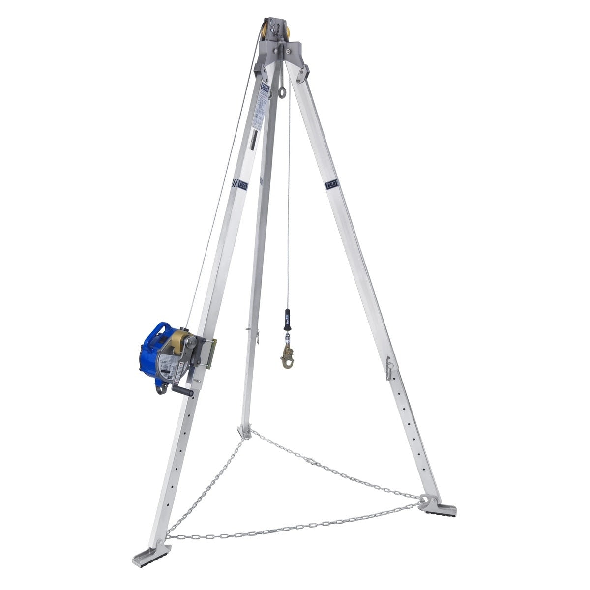 DBI Sala 8000140 Confined Space Aluminum Tripod for Entry and Rescue (7100327929) - 3
