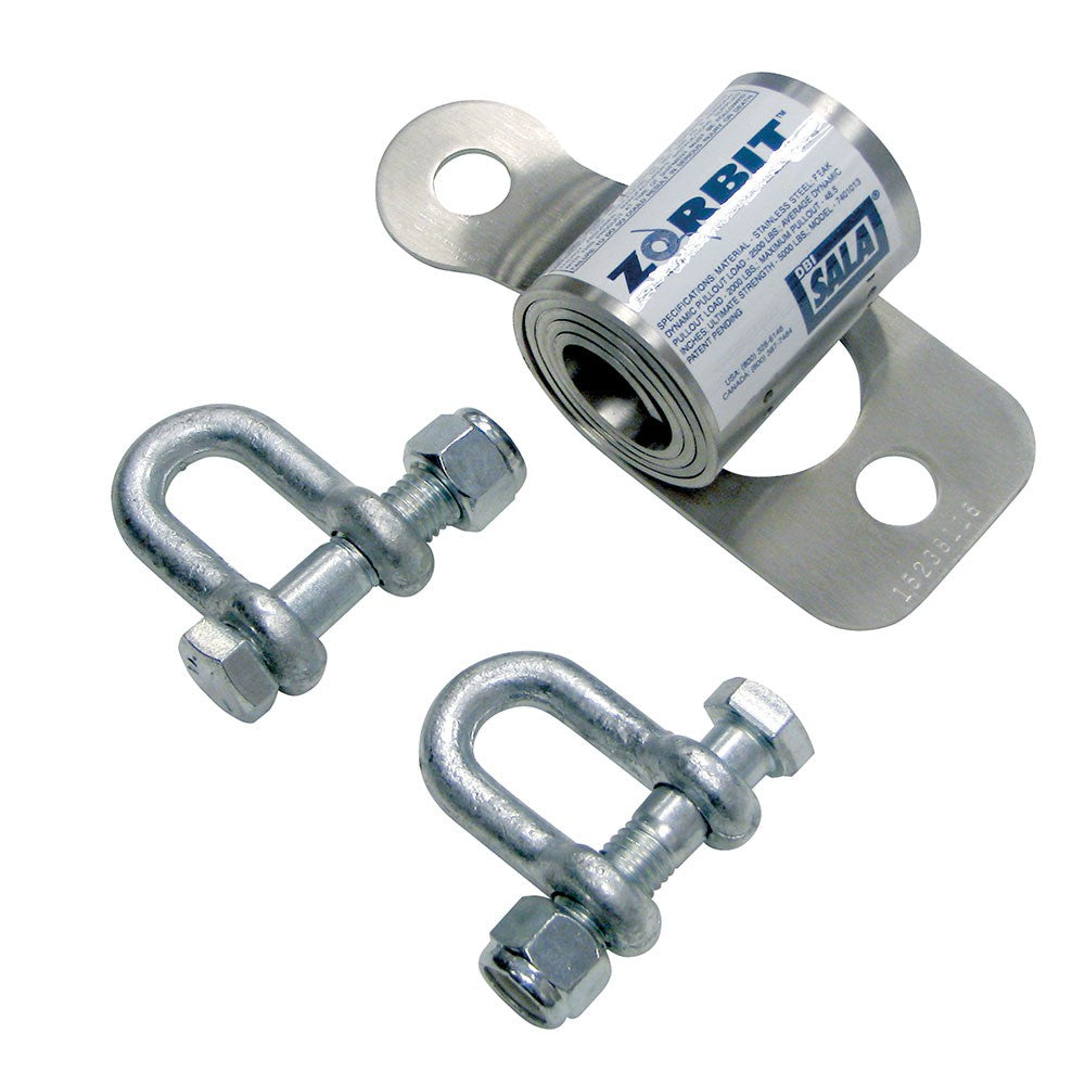 DBI Sala 7608008 Wedge Grip Horizontal Lifeline Termination Device - 2