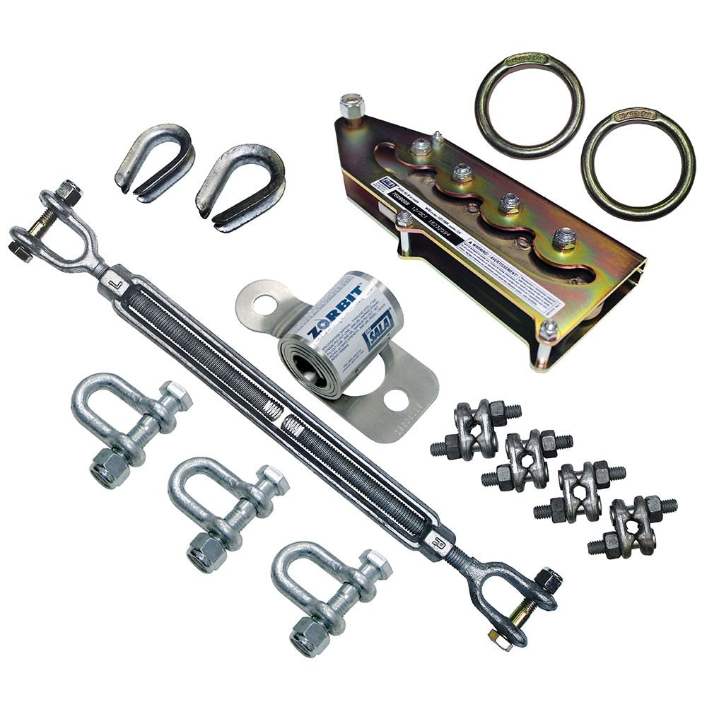 DBI Sala 7608008 Wedge Grip Horizontal Lifeline Termination Device - 4