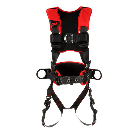 DBI Sala 1161202 Comfort Construction Style Positioning Harness, Black, XL