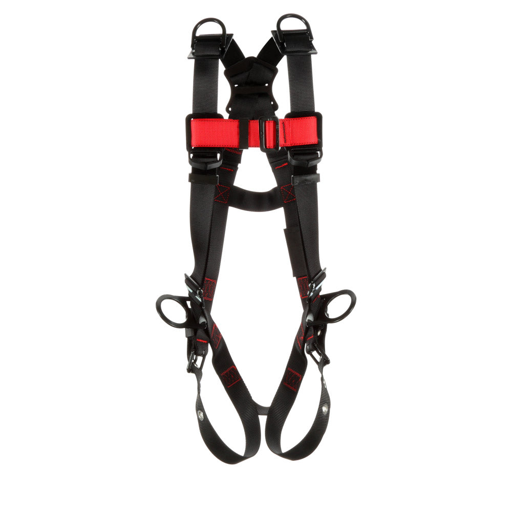 DBI Sala 1161540 Vest-Style Positioning/Retrieval Harness, Black, X-Large