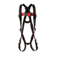 DBI Sala 1161557 Vest-Style Climbing Harness, Black, Medium/Large