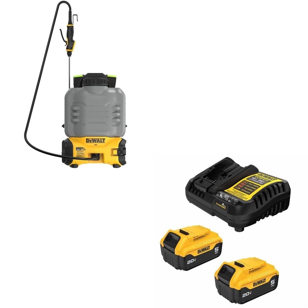 DeWalt DCCS1100B Concrete Sprayer Kit W/ FREE DCB205-2C Battery Kit