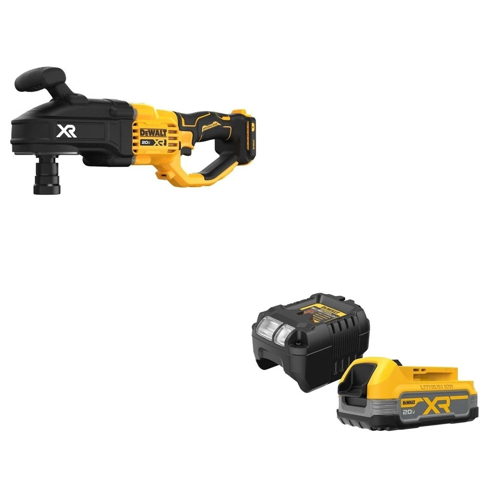 DeWalt DCD443B 20V MAX XR Stud and Joist Drill W/ DCBP034C 20V MAX Starter Kit