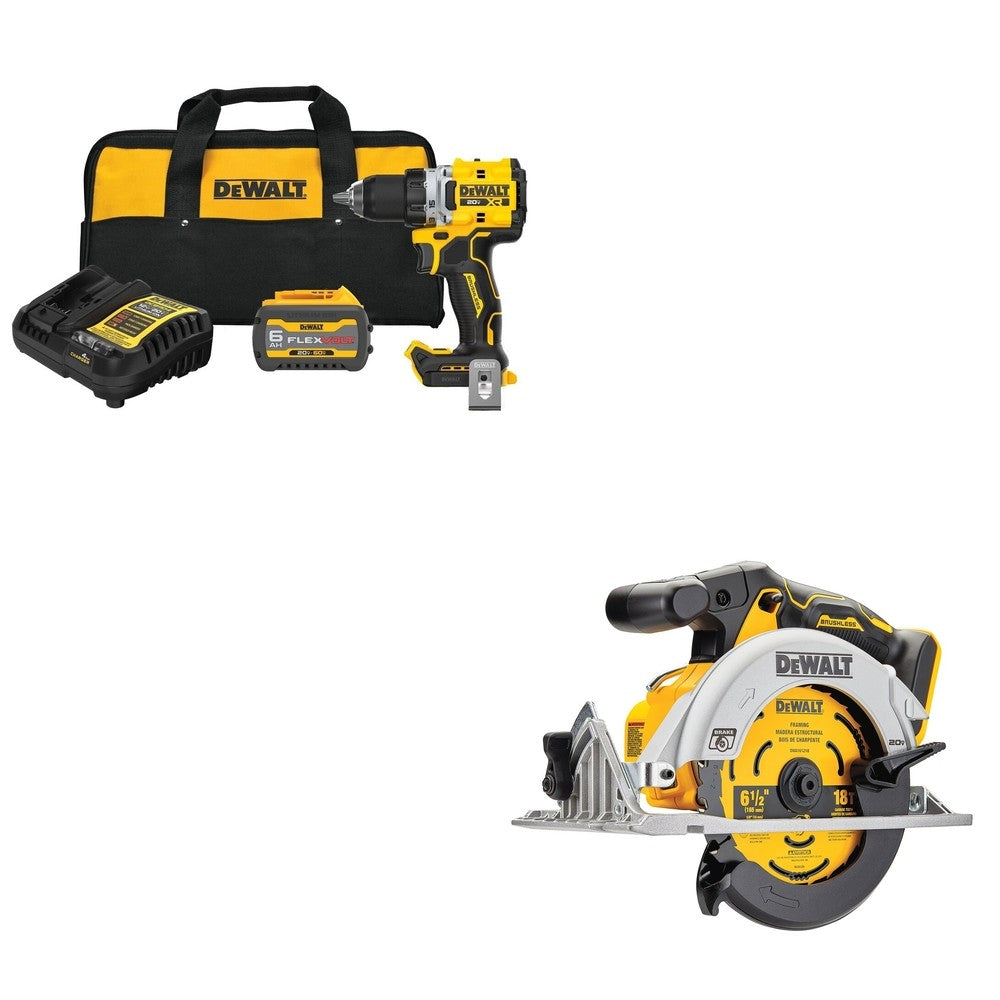 DeWalt DCD801T1 1/2 in. Drill/Driver W/ DCS565B Circular Saw