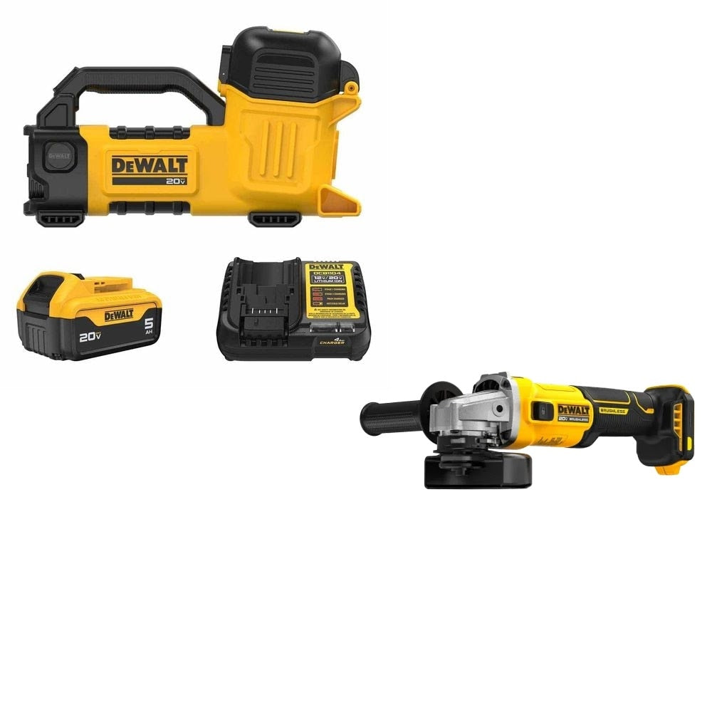 DeWalt DCE050P1 Transfer Pump Kit W/ FREE DCG407B Grinder