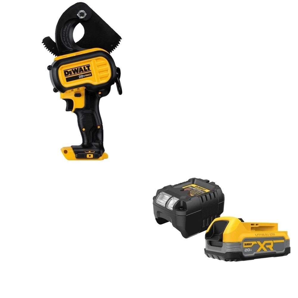 DeWalt DCE150B 20V MAX Cable Cutting Tool W/ FREE DCBP034C 20V MAX Starter Kit