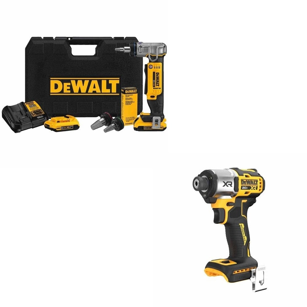 DeWalt DCE400D2 Pex Expander Kit W/ FREE DCF845B Impact Driver