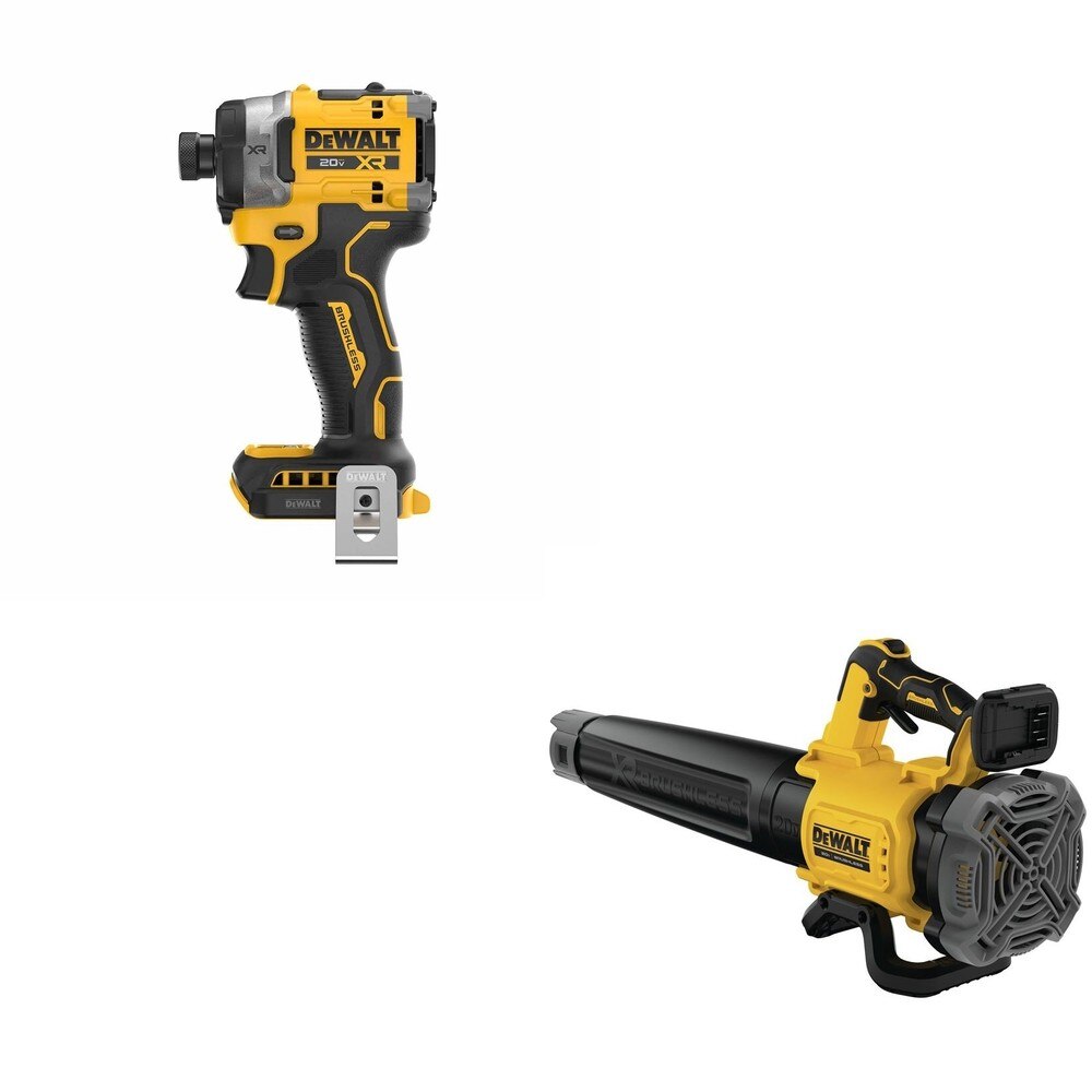 DeWalt DCBL722B 20V MAX XR Brushless Handheld Blower W/ DCF860B Impact Driver