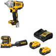 DeWalt DCF891B 20V MAX Impact Wrench Kit W/ DCW200B Sander and FREE DCB205 Battery Kit