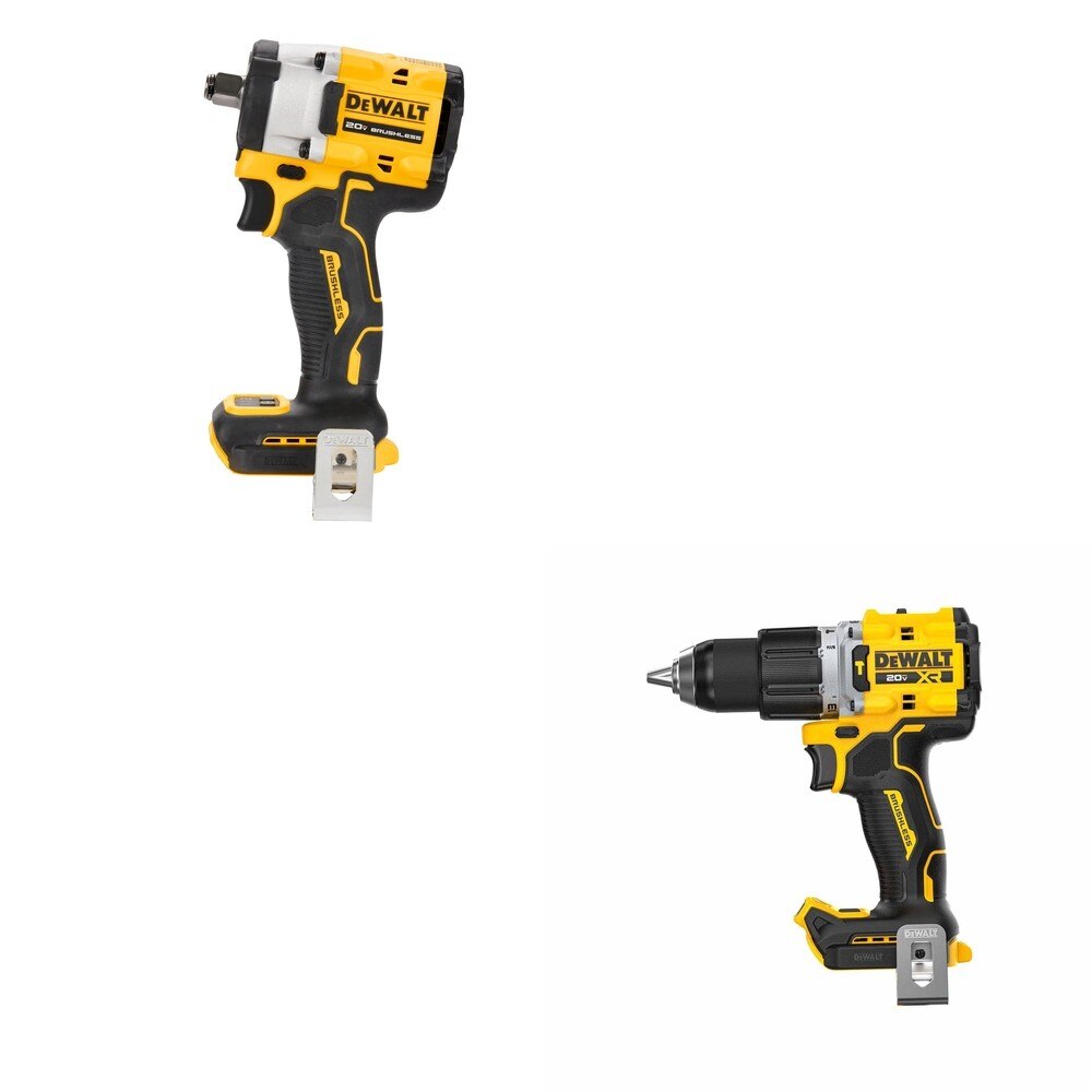 DeWalt DCF921B ATOMIC 20V MAX 1/2 in. Impact Wrench W/ DCD806B Hammer Drill