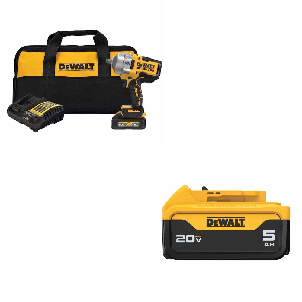 DeWalt DCF961GH1 Impact Wrench Kit W/ FREE DCB205 Battery Pack