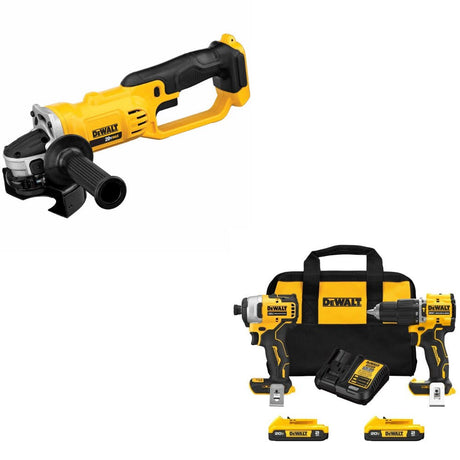 DeWalt DCG412B Cut-Off Grinder Kit W/ DCK226D2 Combo Kit