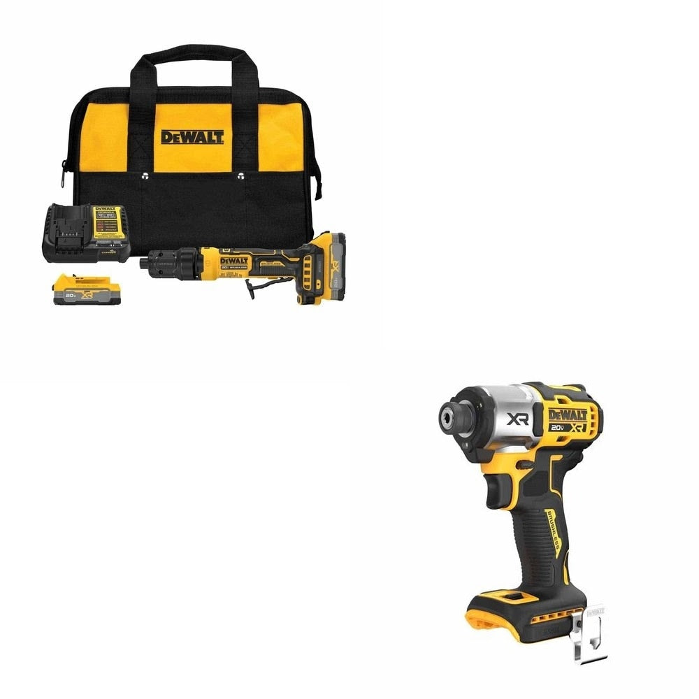 DeWalt DCG420E2 Die Grinder Kit W/ FREE DCF845B Impact Driver
